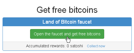 заработок бесплатных биткоинов на Land of Bitcoin