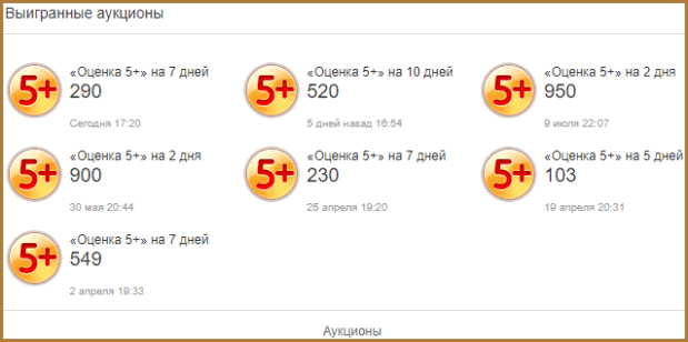 Аукционы в Одноклассниках: подарки, оценки 5+, смайлики и функция невидимка бесплатно